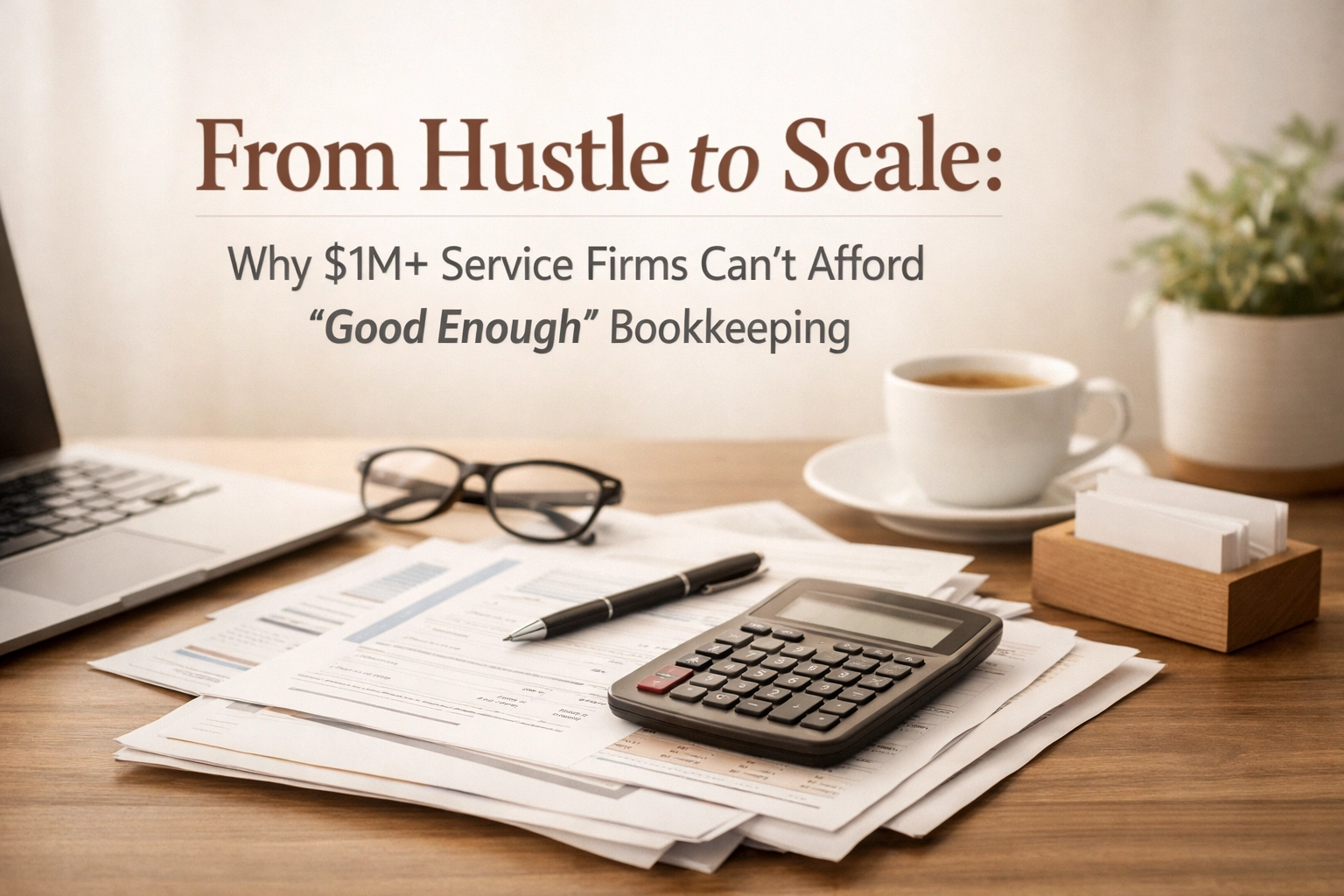 [HERO] From Hustle to Scale: Why Established Service Firms Can’t Afford 