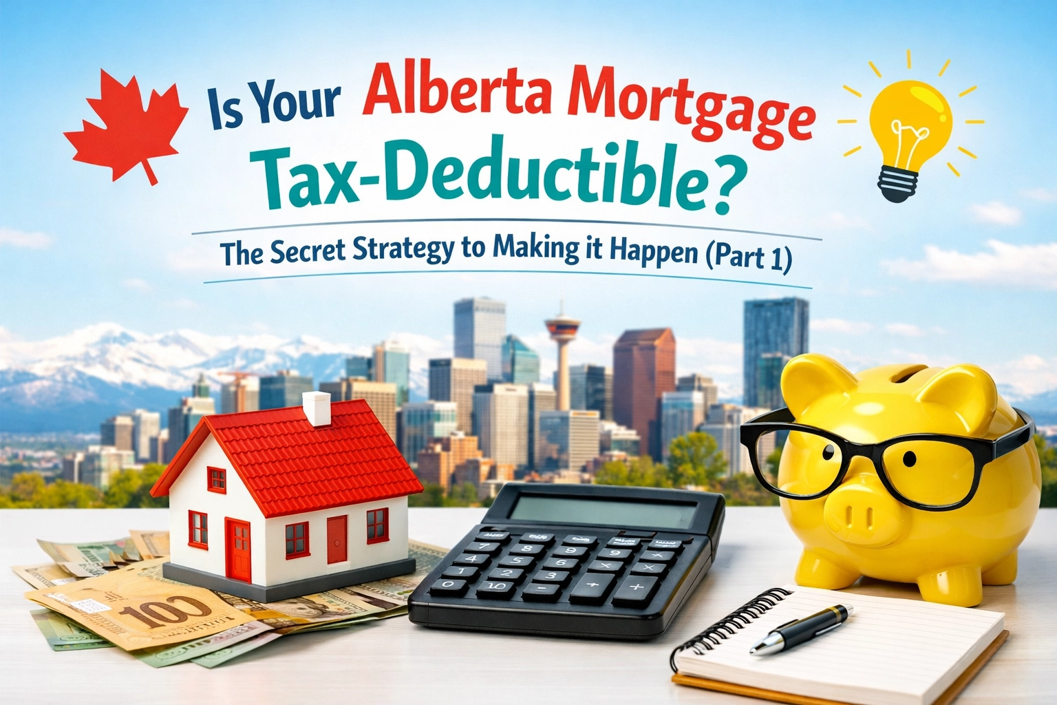 Is Your Alberta Mortgage Tax-Deductible? The Secret Strategy to Making it Happen (Part 1)