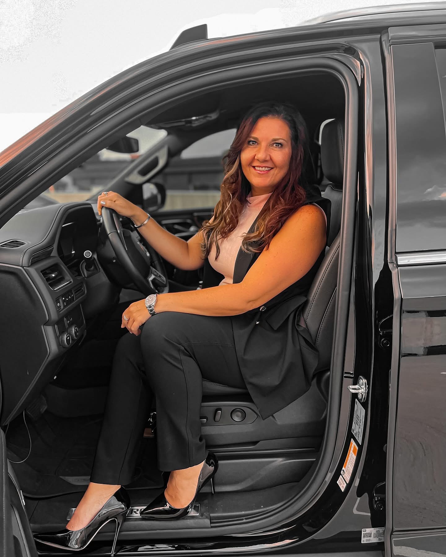 Professional Female Chauffeur