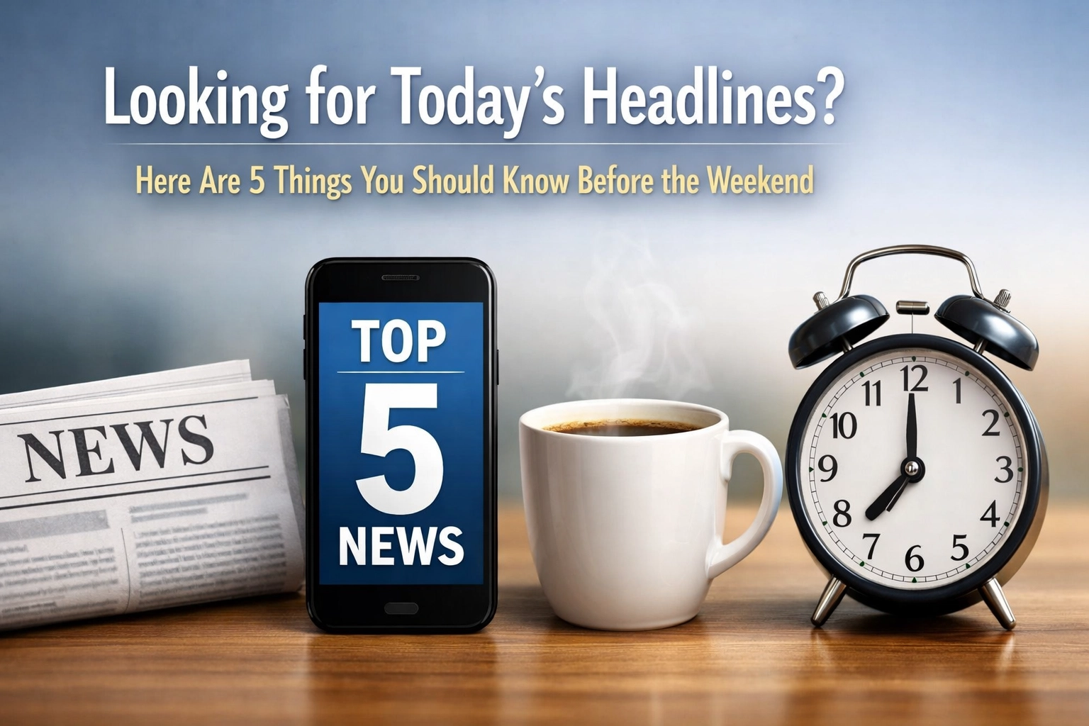 [HERO] Looking for Today’s Headlines? Here Are 5 Things You Should Know Before the Weekend