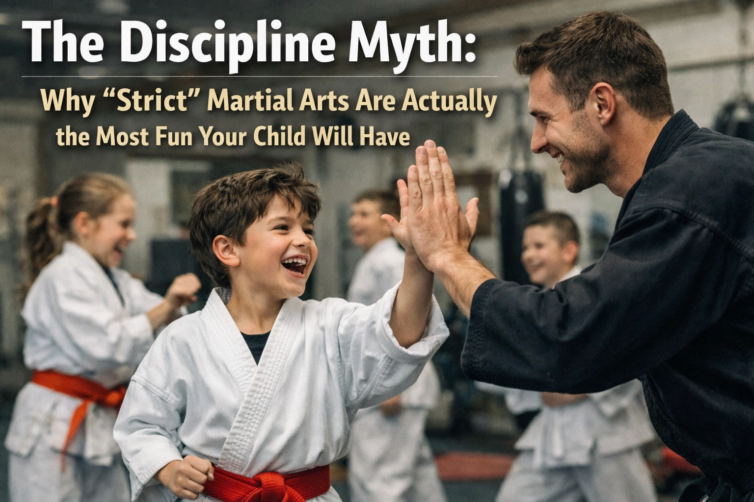 [HERO] The Discipline Myth: Why "Strict" Martial Arts Are Actually the Most Fun Your Child Will Have