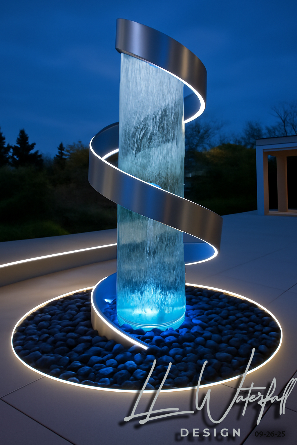 Luxe Series: Sculptural Liquid Wall Features by Lee Lefebvre – Unmatched Artistry for Indoors and Out