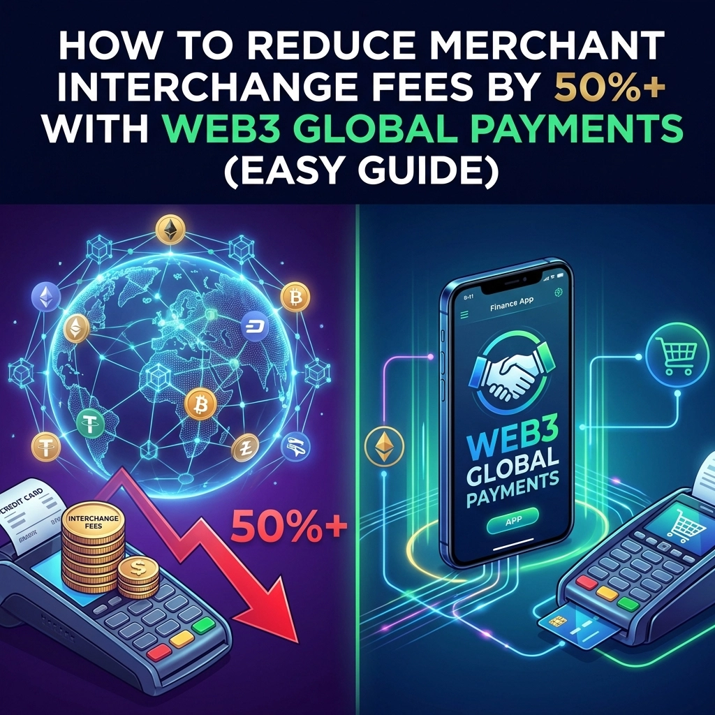 [HERO] How to Reduce Merchant Interchange Fees by 50%+ with Web3 Global Payments (Easy Guide)