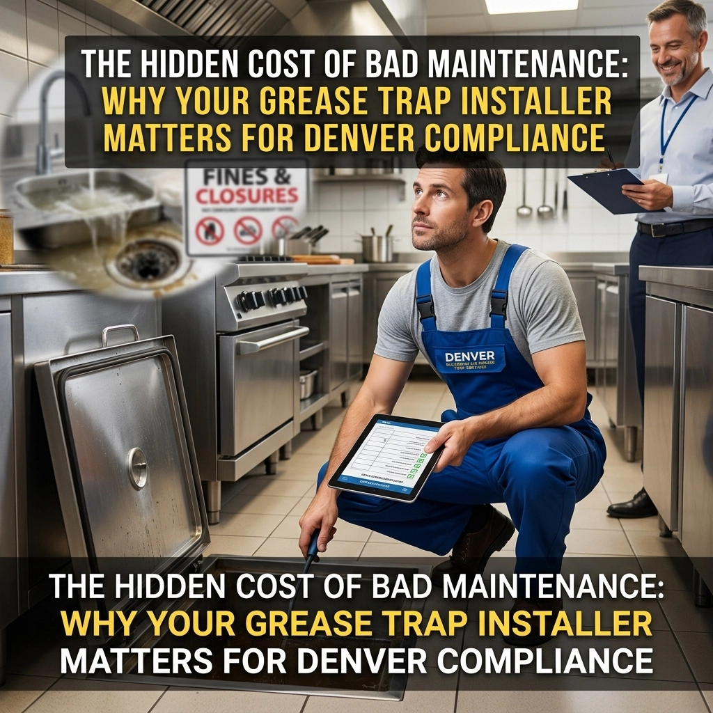 [HERO] The Hidden Cost of Bad Maintenance: Why Your Grease Trap Installer Matters for Denver Compliance