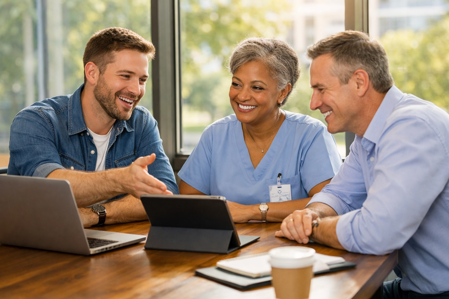 A ServiceNow implementation partner team discussing a platform roadmap to improve operational workflows.