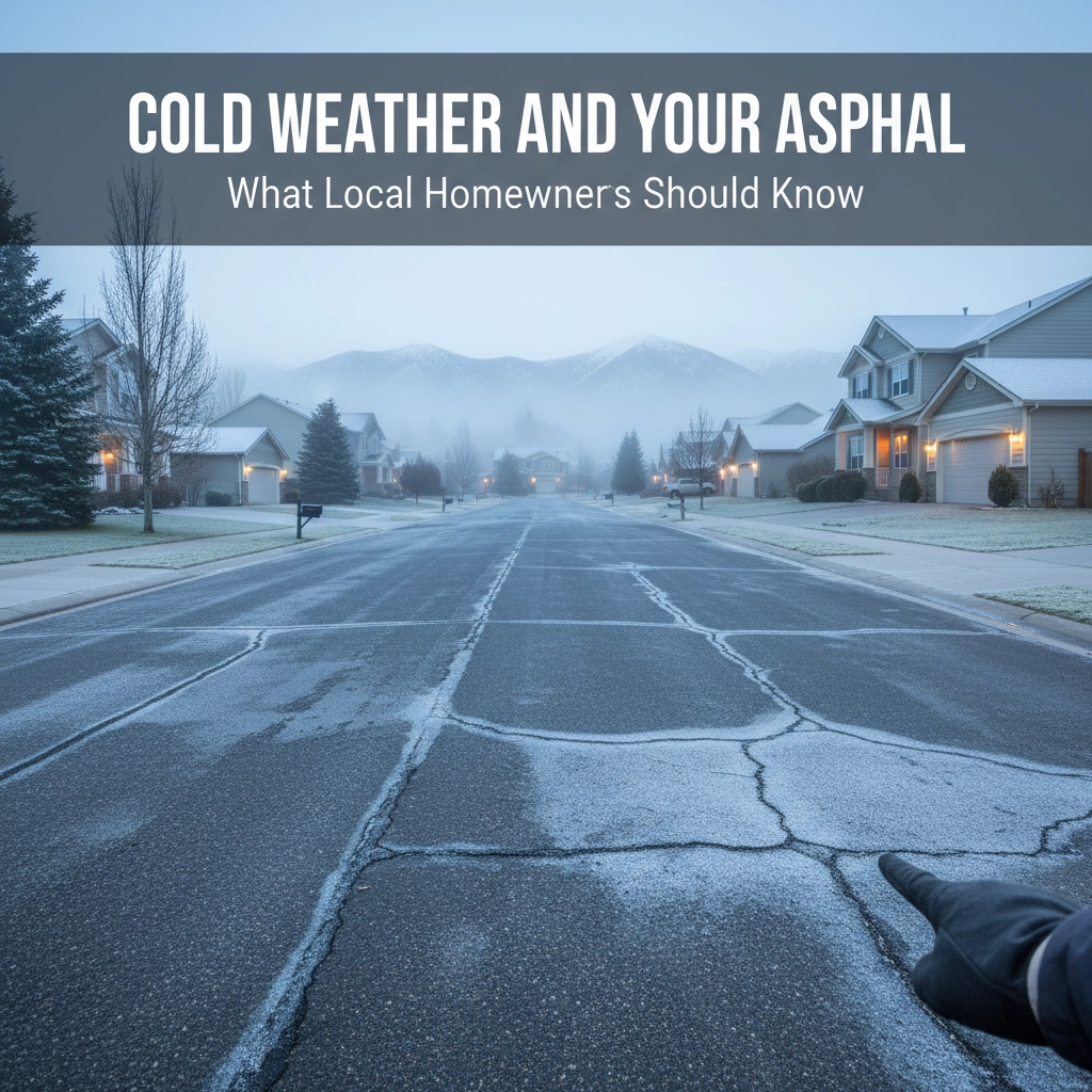 Cold Weather and Your Asphalt: What Local Homeowners Should Know