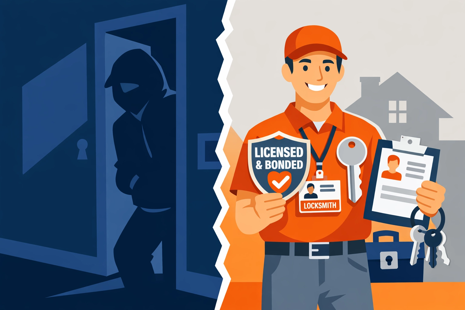Choosing a legitimate certified locksmith Bristol with proper identification