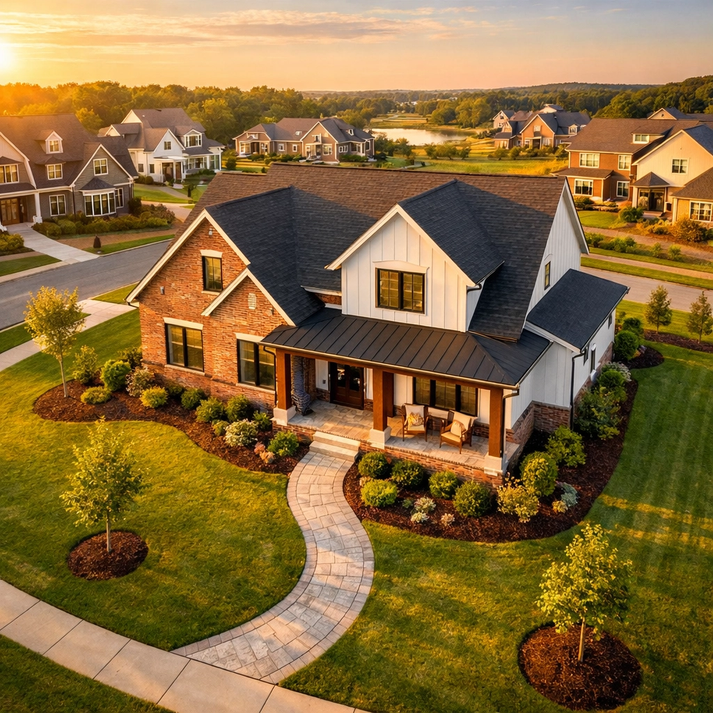 New construction home in Triad NC planned community for equity upgrade