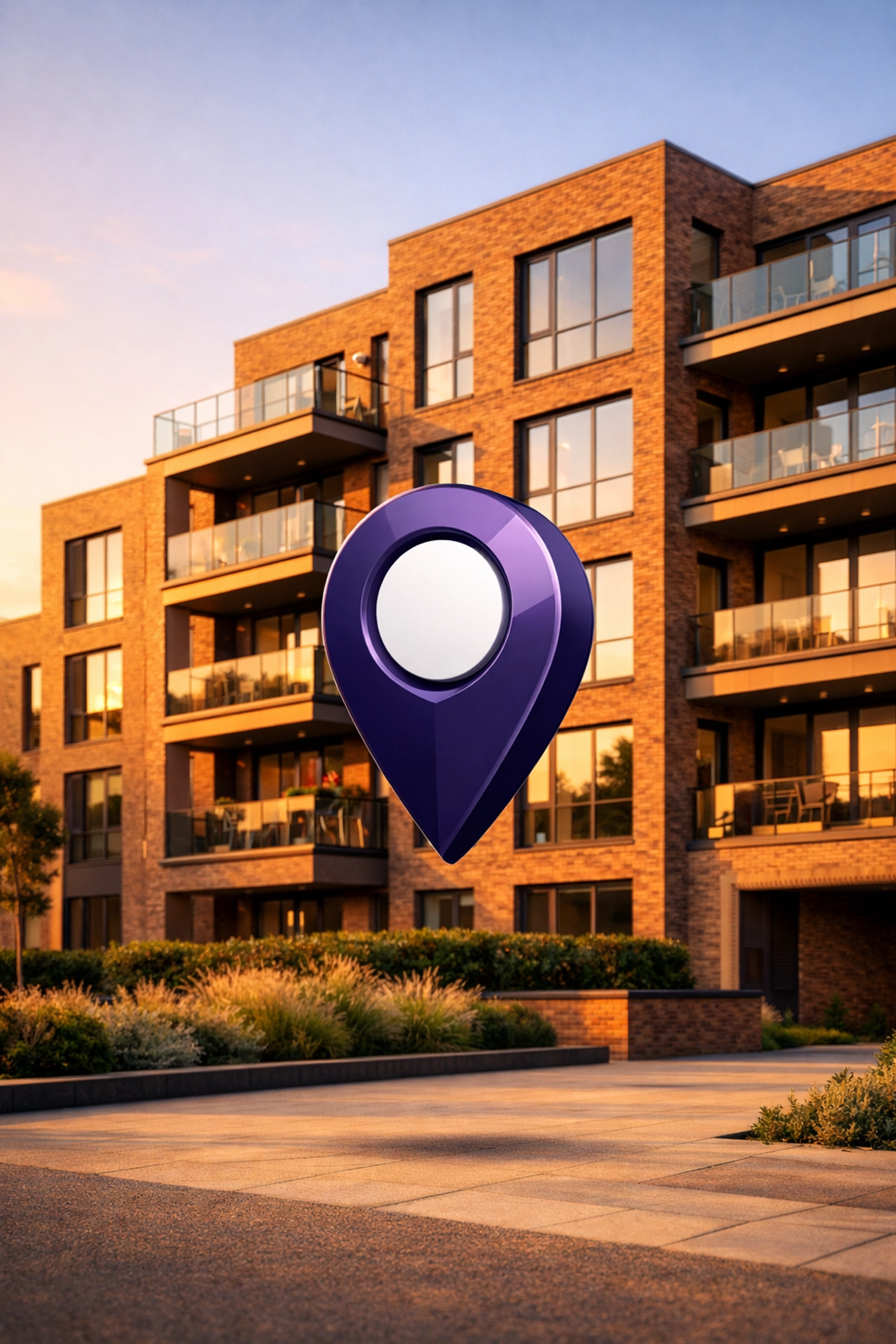 Modern apartment block in Brentwood, highlighting Pensar's expansion in Essex block management.