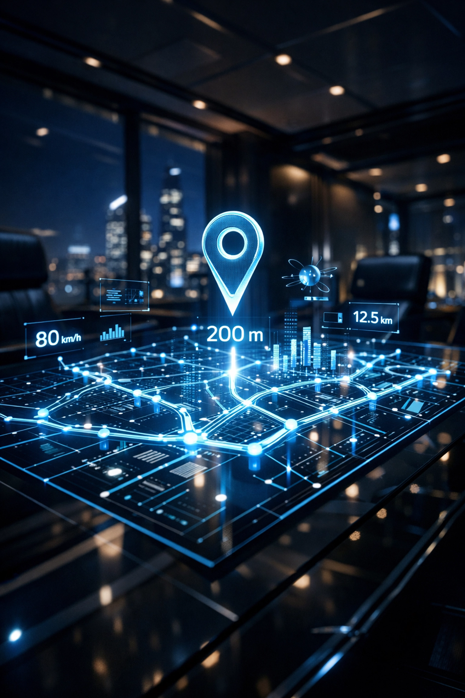 Holografische Roadmap zur Vermeidung von KI Fehlern im Business durch eine klare Strategie.