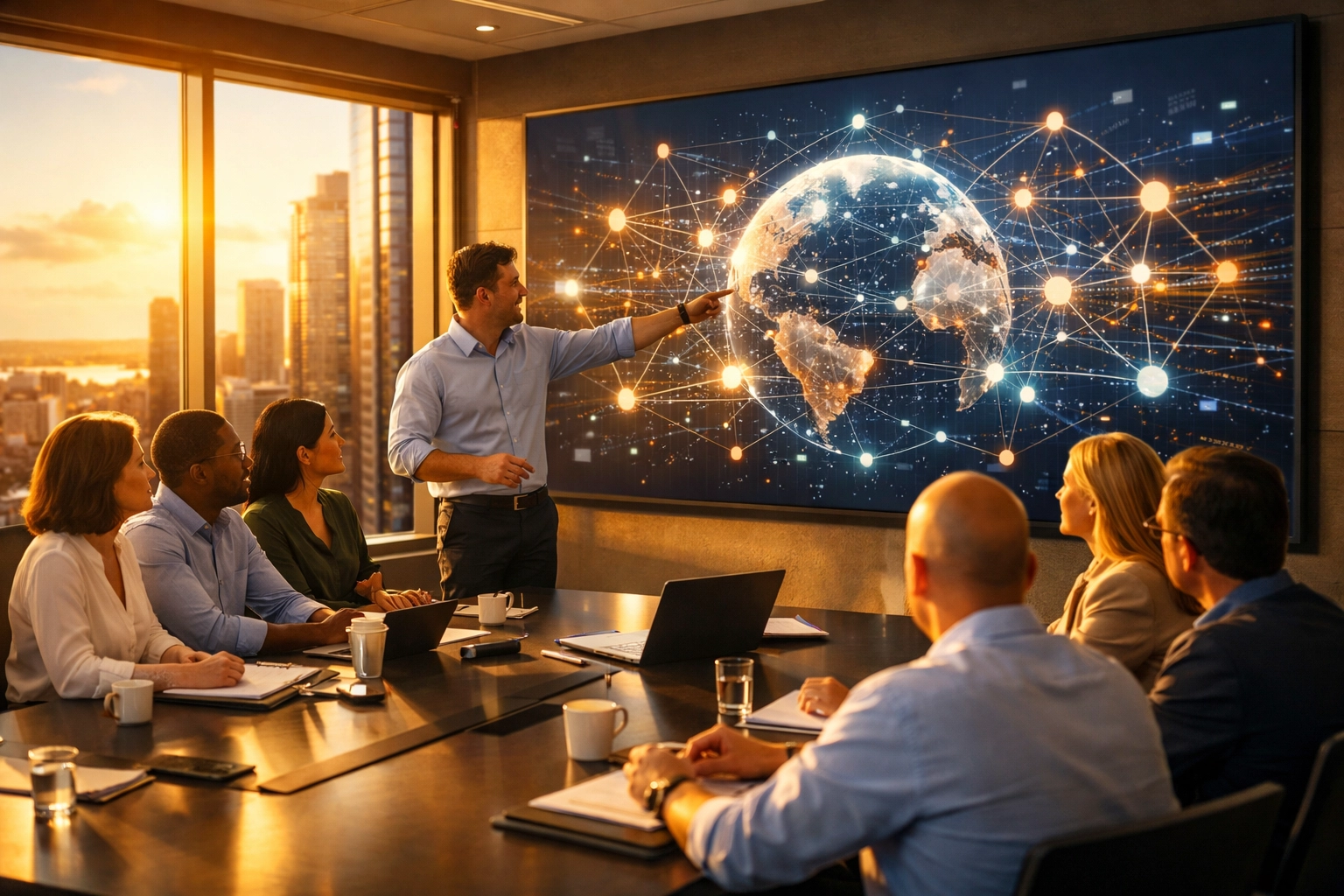 Dakdan Worldwide experts analyzing data streams to drive strategic cross-functional marketing ROI for clients.