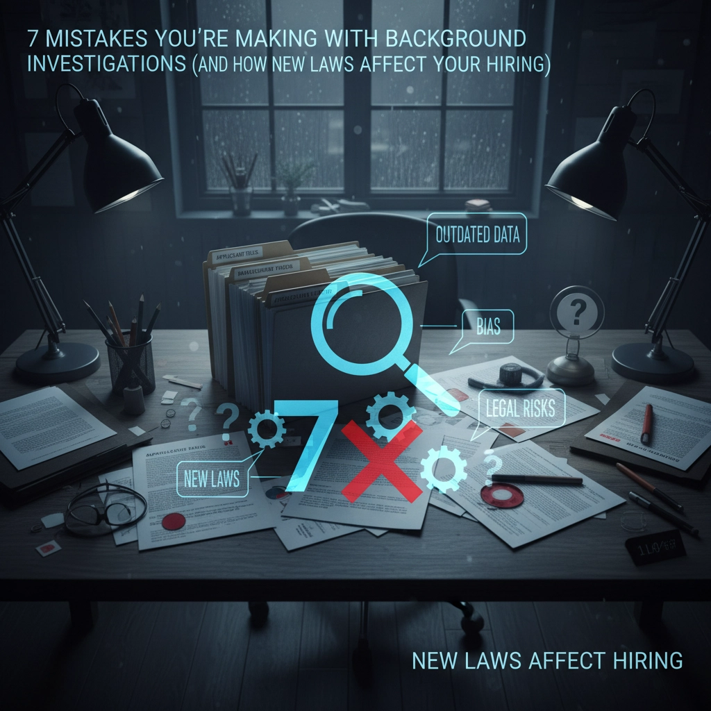 7 Mistakes Your Making with Background Investigations (and How New Laws Affect Your Hiring)