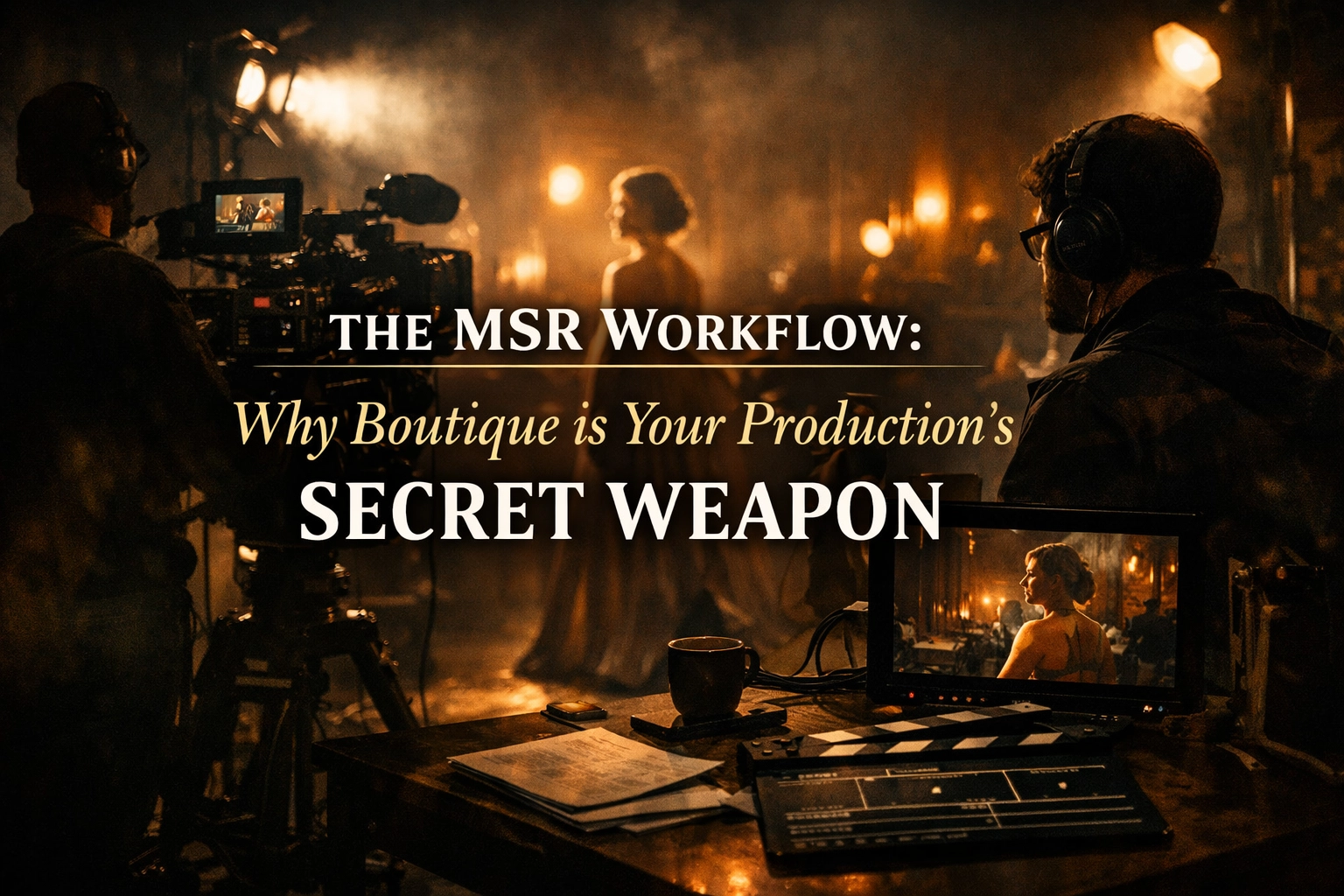 [HERO] The MSR Workflow: Why Boutique is Your Production