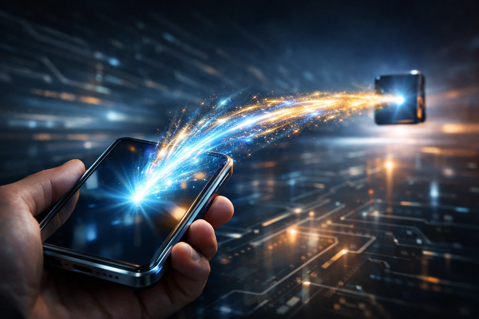 Secure peer-to-peer transaction on Solana showing direct self-custody crypto payments with Larecoin.