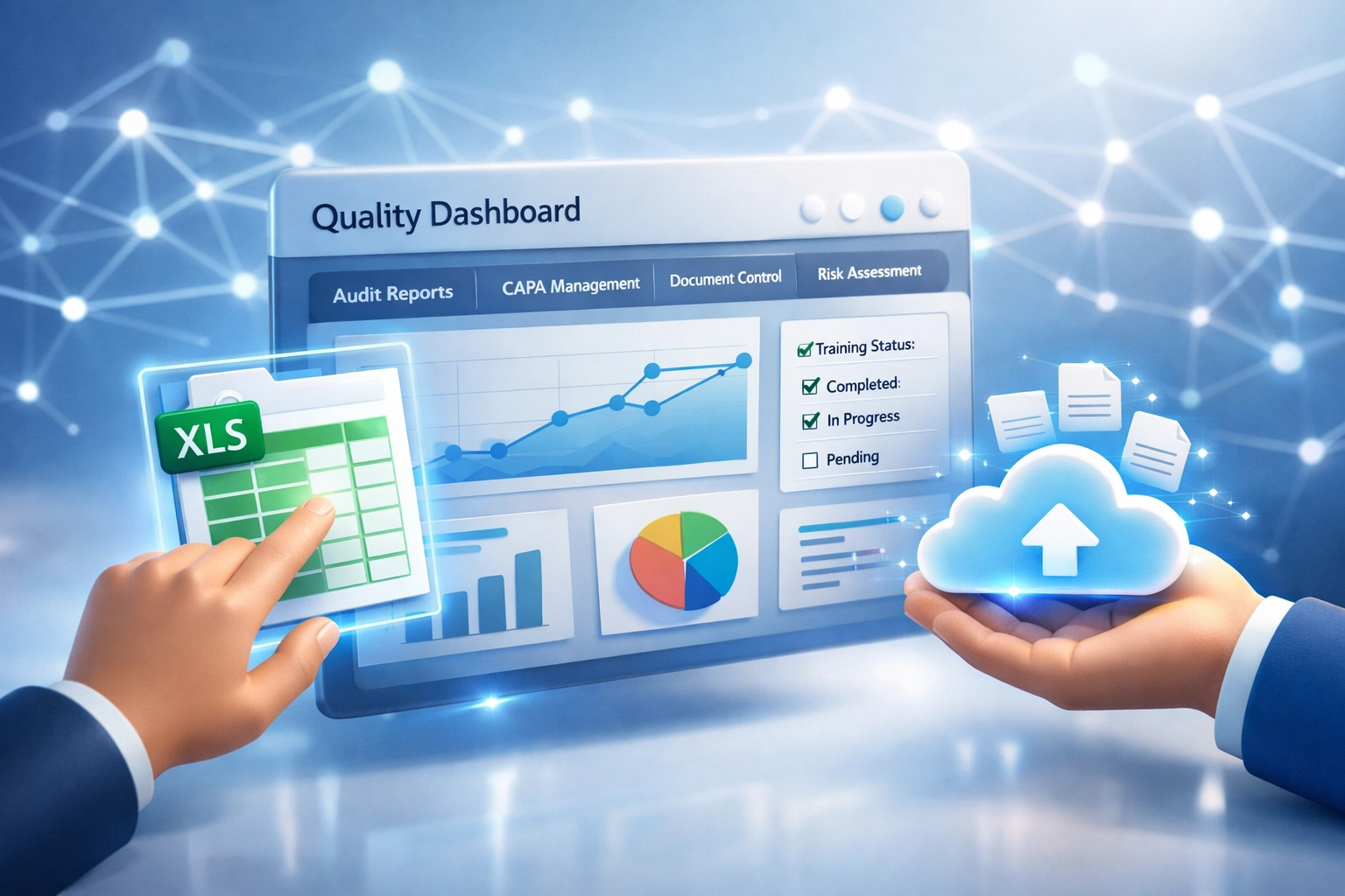 Modern digital tools making ISO 9001 quality management accessible for small businesses