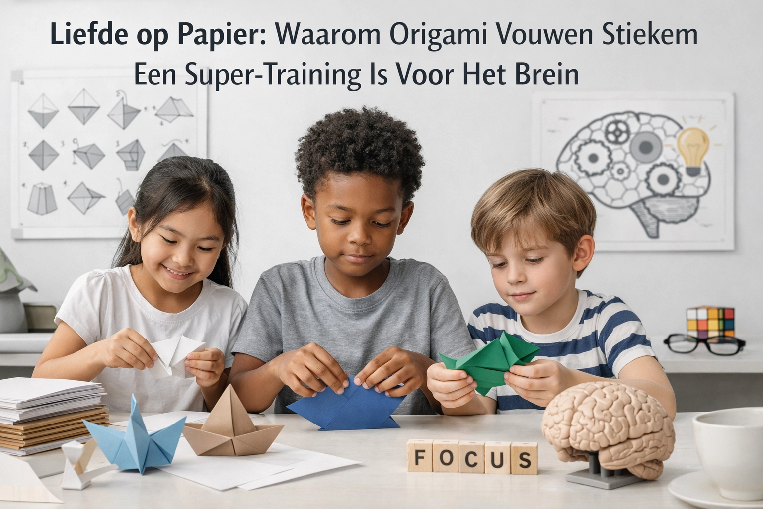 [HERO] Liefde op papier: waarom origami vouwen stiekem een super-training is voor het brein