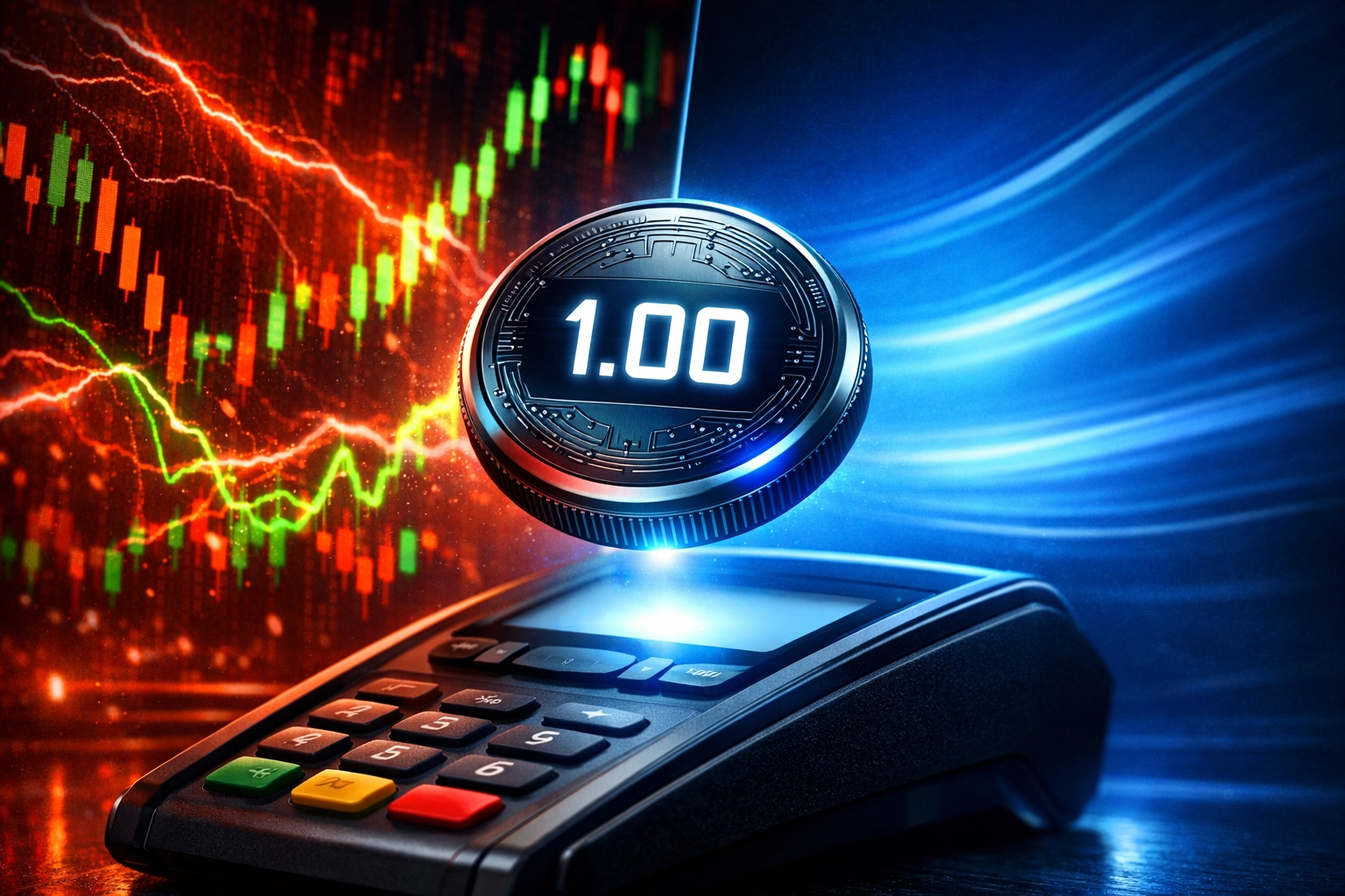 LUSD stablecoin provides payment stability against volatile cryptocurrency fluctuations