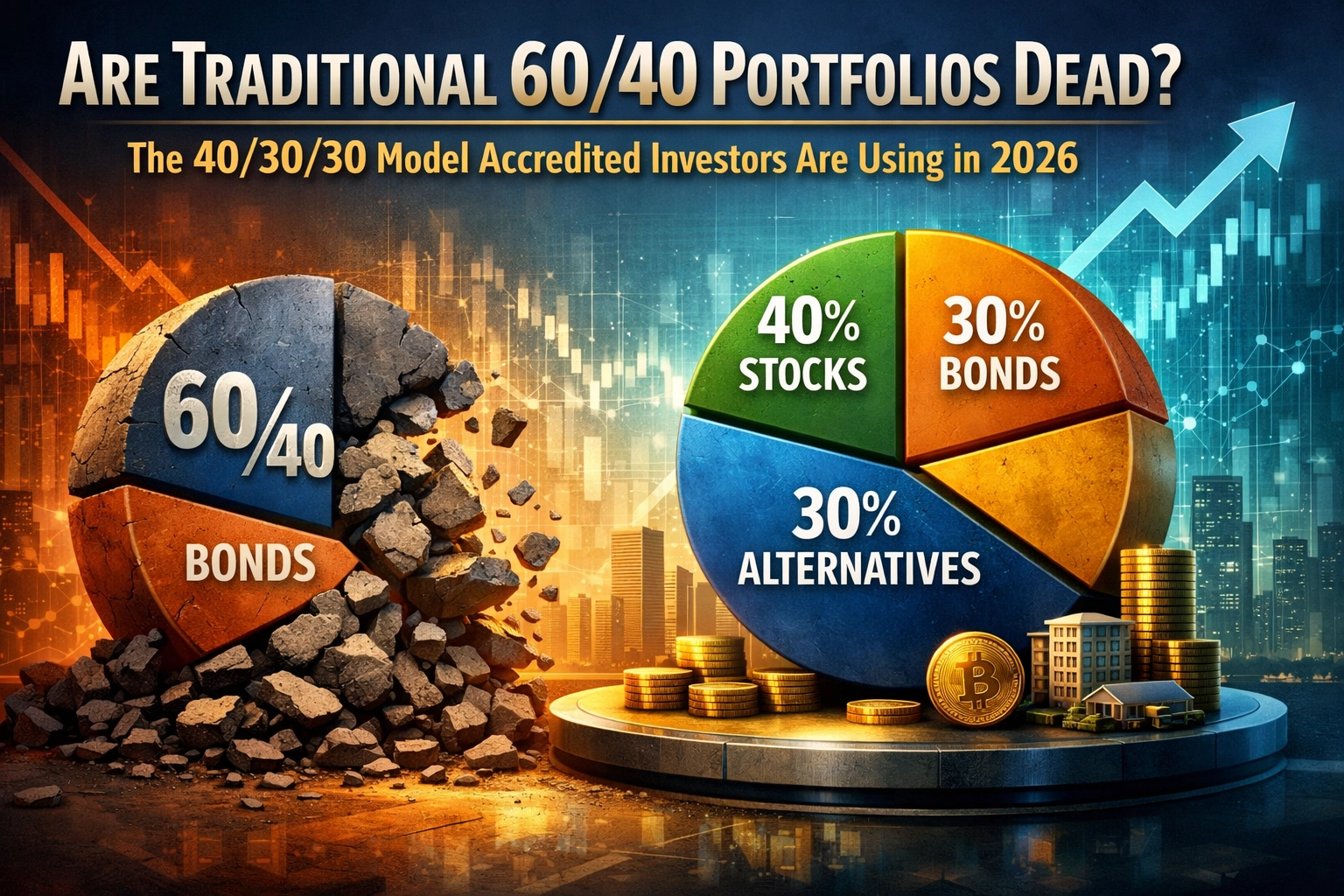 [HERO] Are Traditional 60/40 Portfolios Dead? The 40/30/30 Model Accredited Investors Are Using in 2026