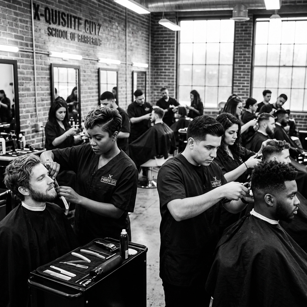 [HERO] April Enrollment Now Open: Join the Legacy at X-Quisite Cutz School of Barbering!