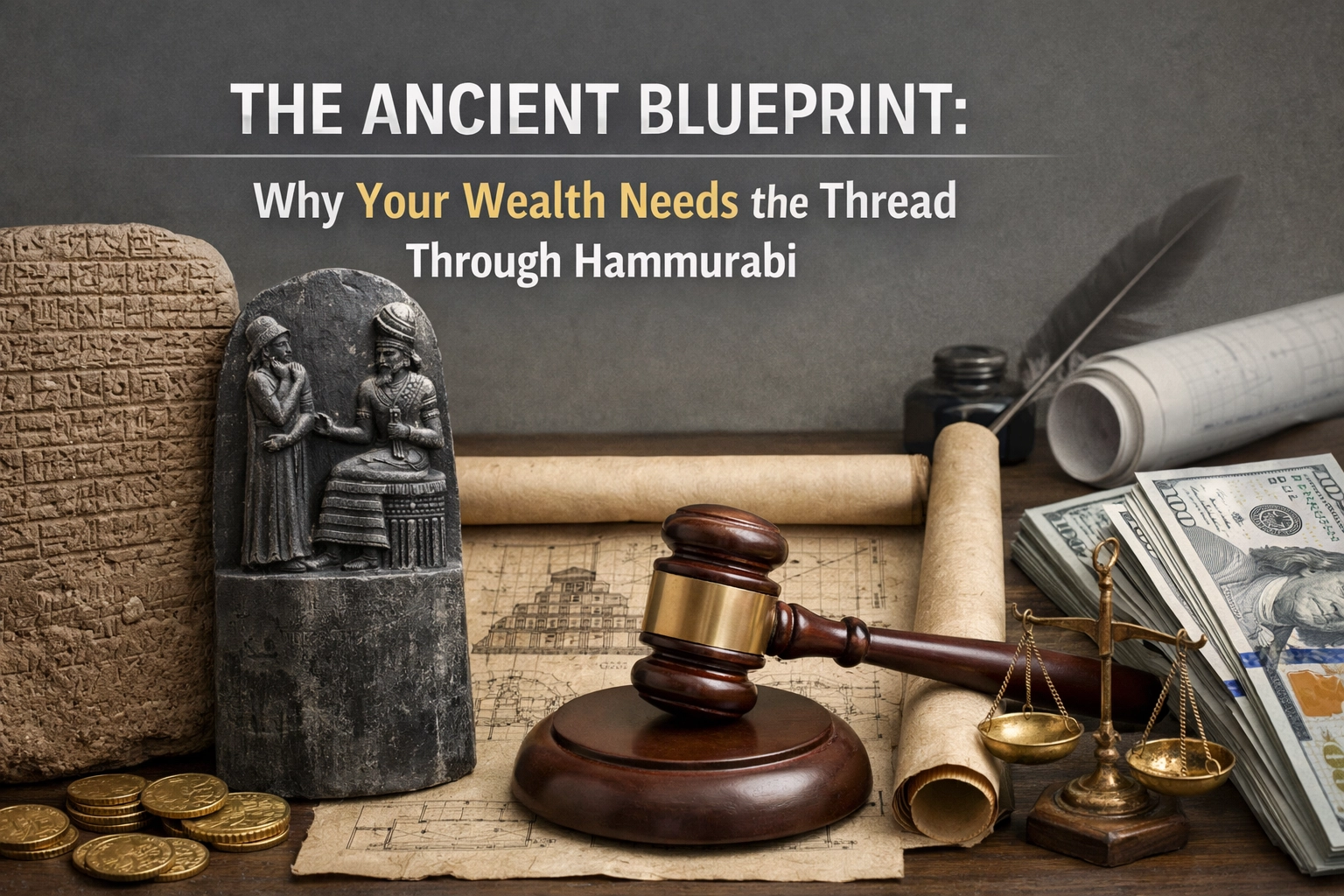 [HERO] The Ancient Blueprint: Why Your Wealth Needs the Thread Through Hammurabi