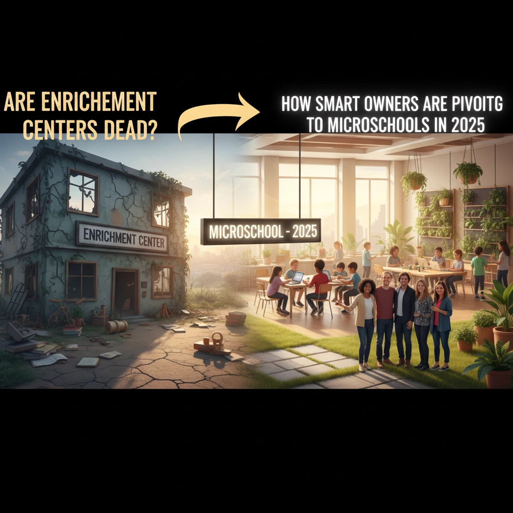 Are Enrichment Centers Dead? How Smart Owners Are Pivoting to Microschools in 2025