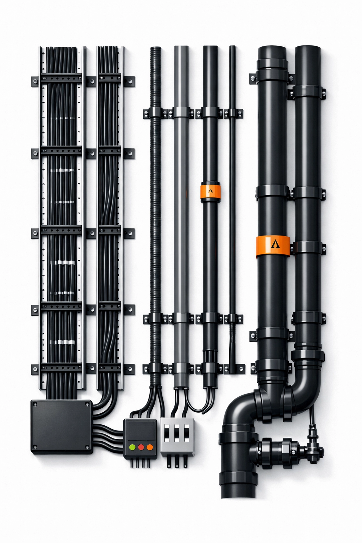 Technische Steigleitungen und moderne Infrastruktur für Immobilien in Niederösterreich.