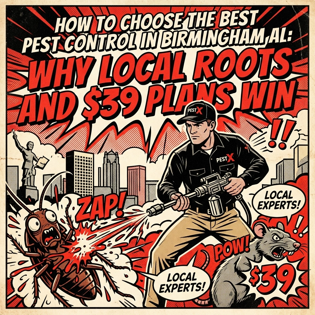 [HERO] How to Choose the Best Pest Control in Birmingham AL: Why Local Roots and $39 Plans Win
