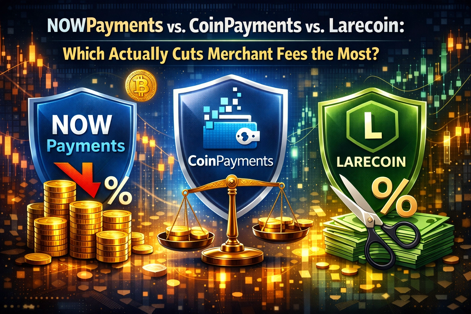 [HERO] NOWPayments vs. CoinPayments vs. Larecoin: Which Actually Cuts Merchant Fees the Most?