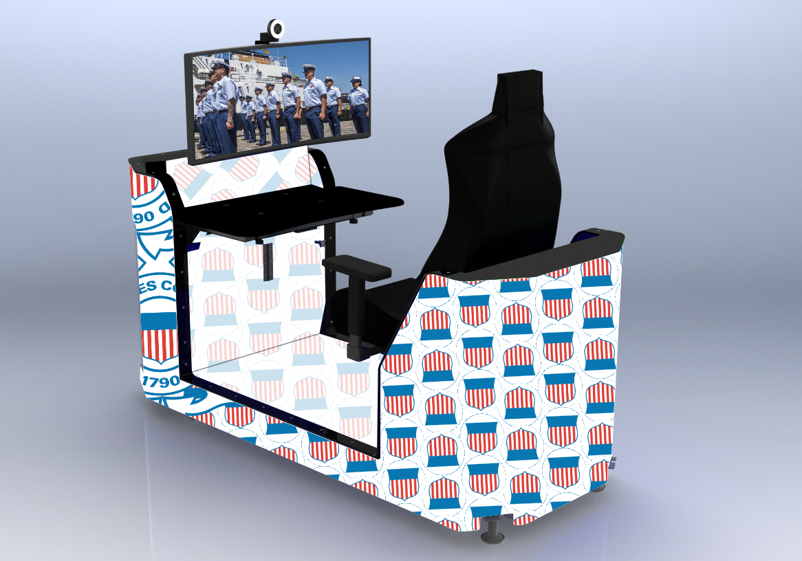 Custom-branded Esports Simulation Pod