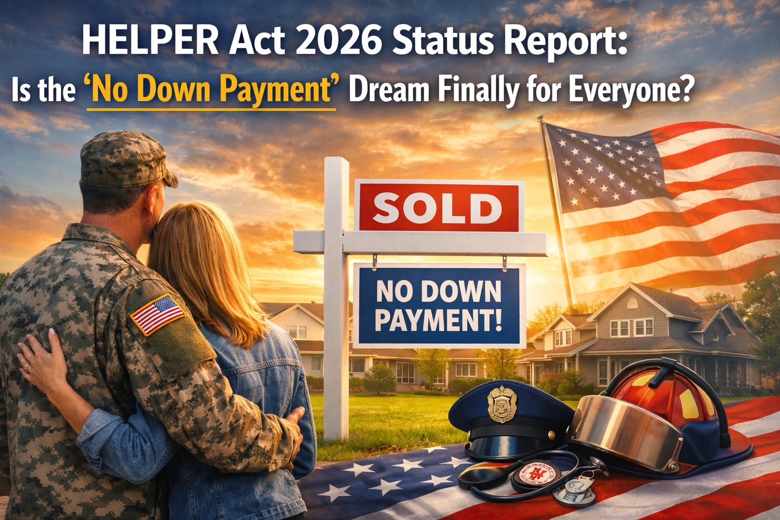 [HERO] HELPER Act 2026 Status Report: Is the 'No Down Payment' Dream Finally for Everyone?