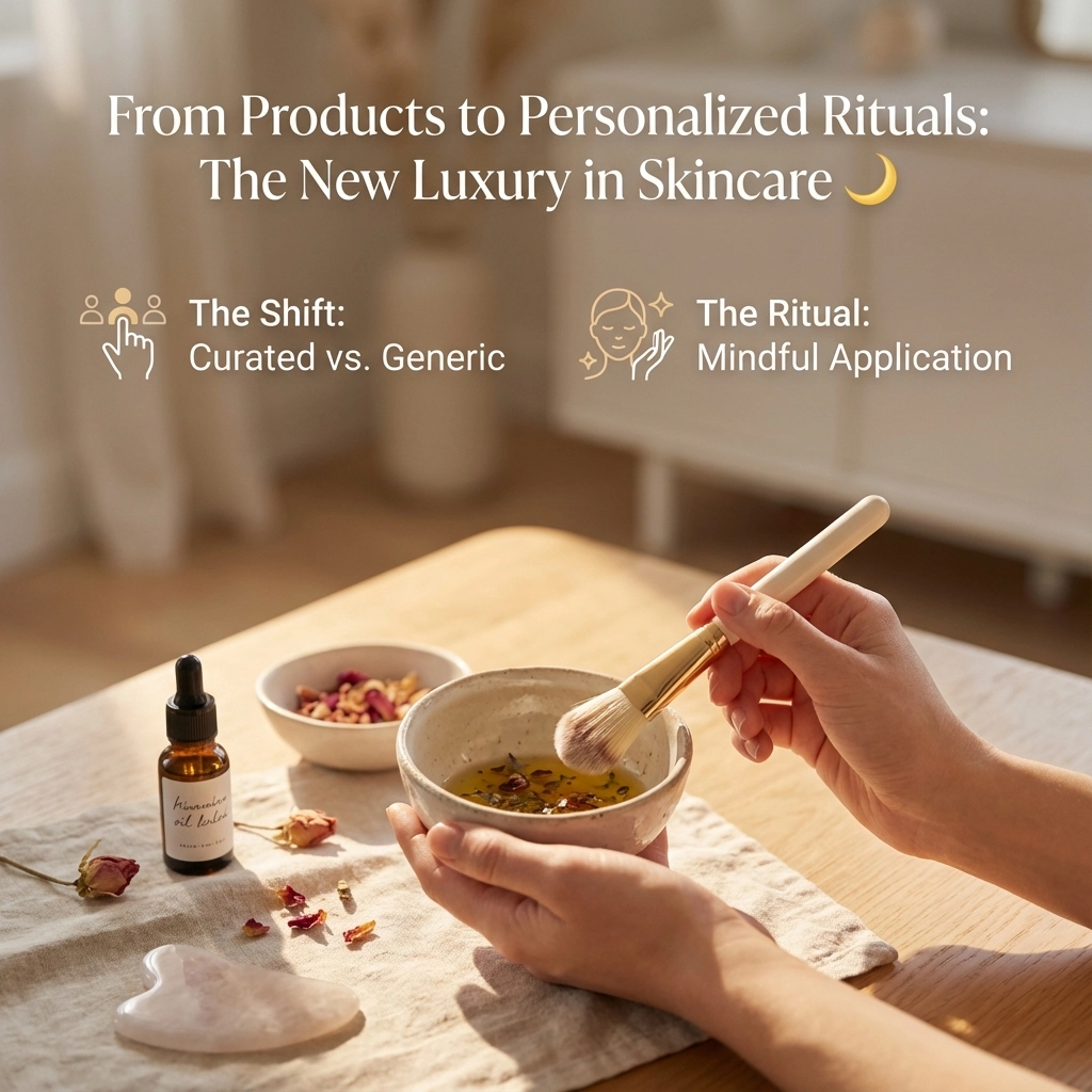 From Products to Personalized Rituals: The New Luxury in Skincare 🌙