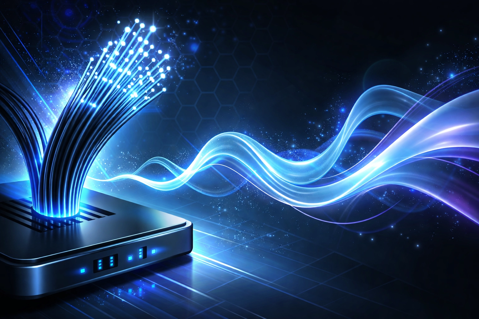 High-quality VoIP connection through router delivering clear HD voice for small business phones