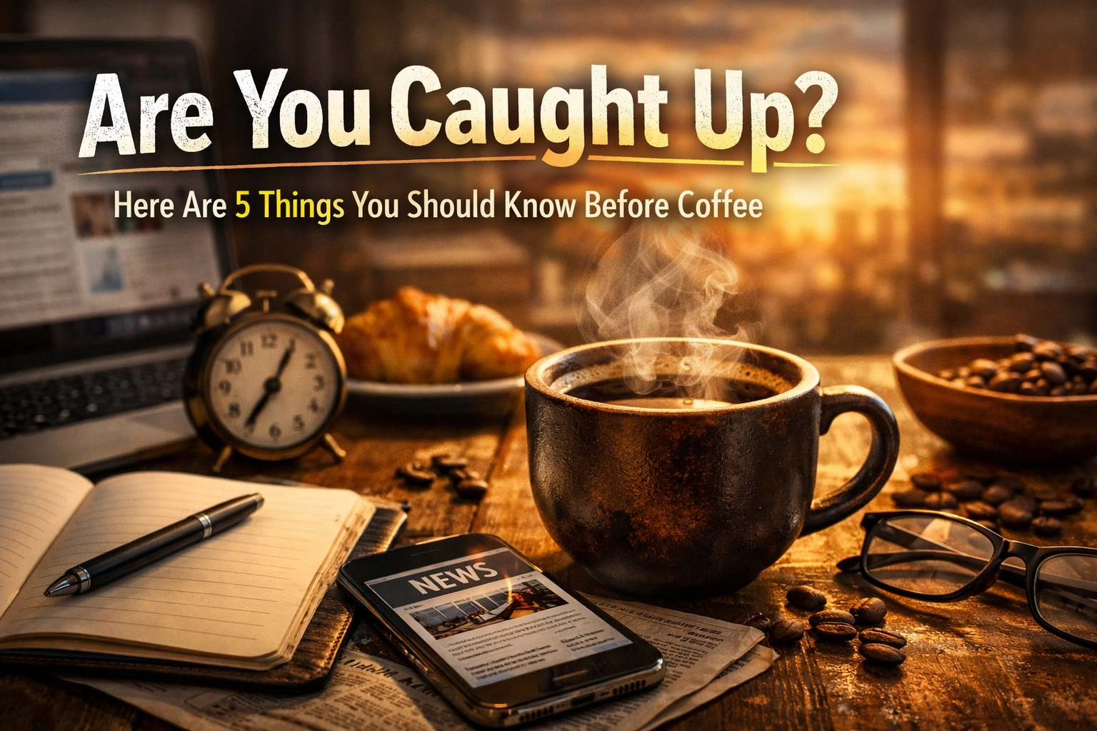 [HERO] Are You Caught Up? Here Are 5 Things You Should Know Before Coffee