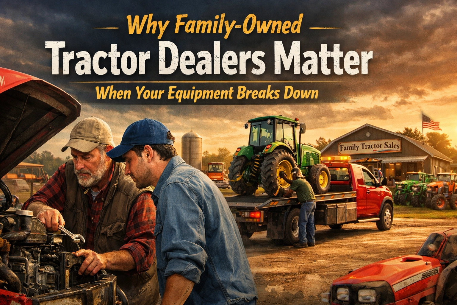 [HERO] Why Family-Owned Tractor Dealers Matter When Your Equipment Breaks Down