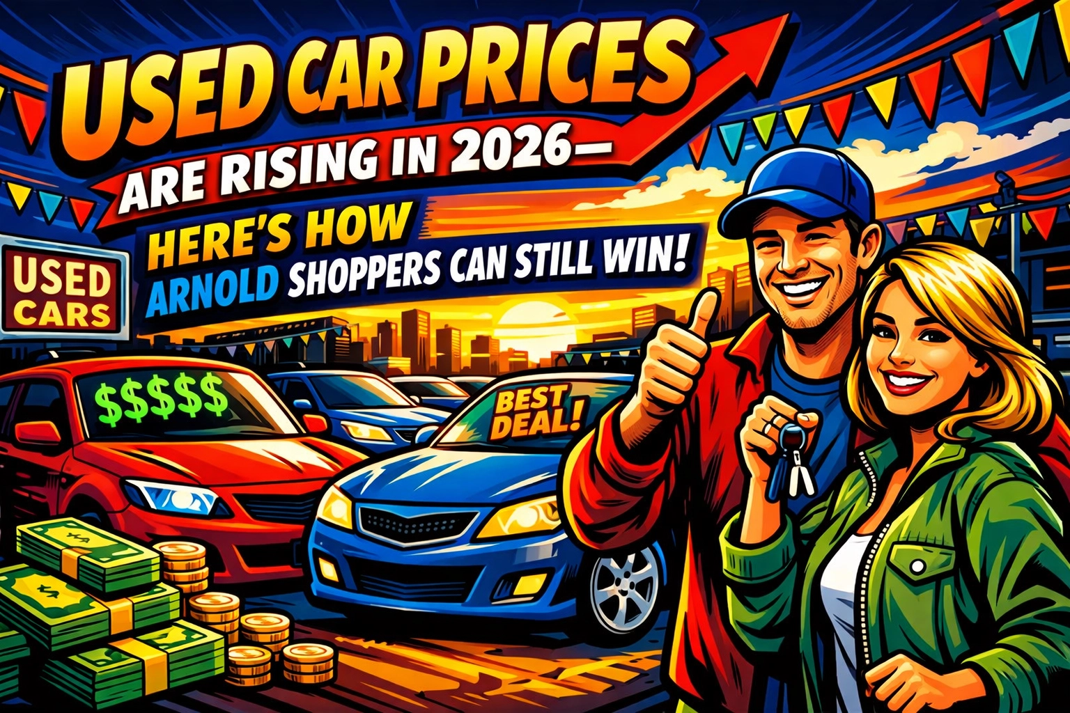 [HERO] Used Car Prices Are Rising in 2026, Here's How Arnold Shoppers Can Still Win