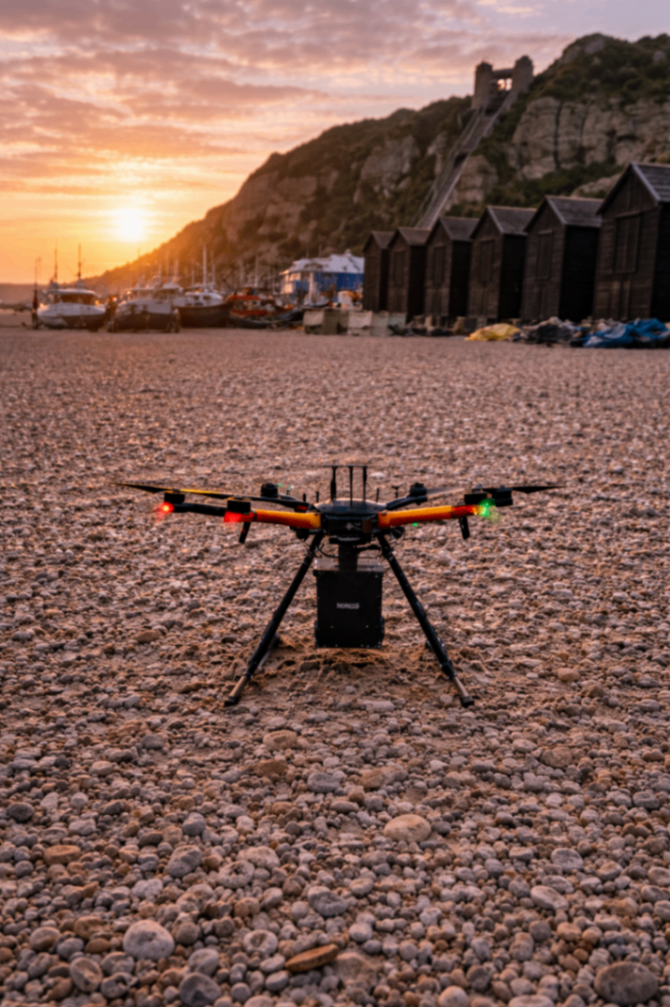 Professional Drone for Ash Scattering