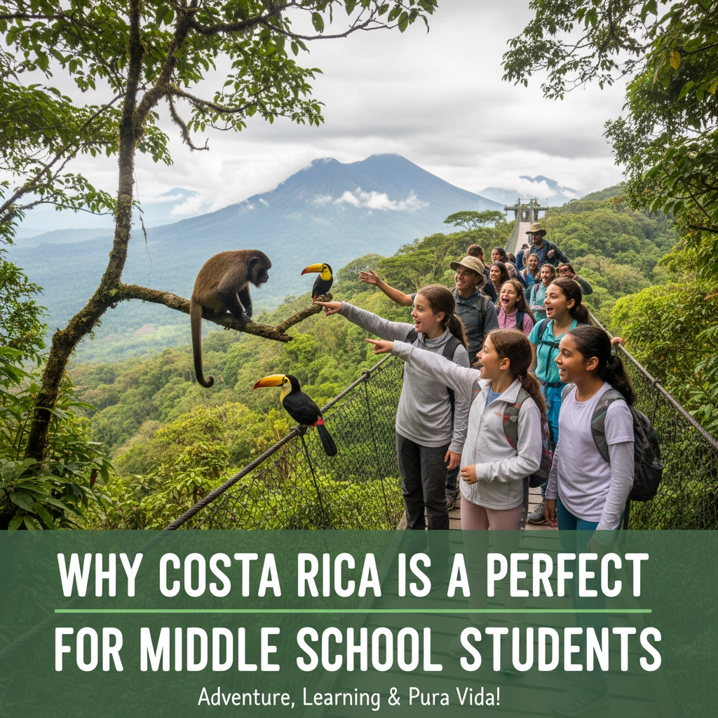 Why Costa Rica is a Perfect Destination for Middle School Students