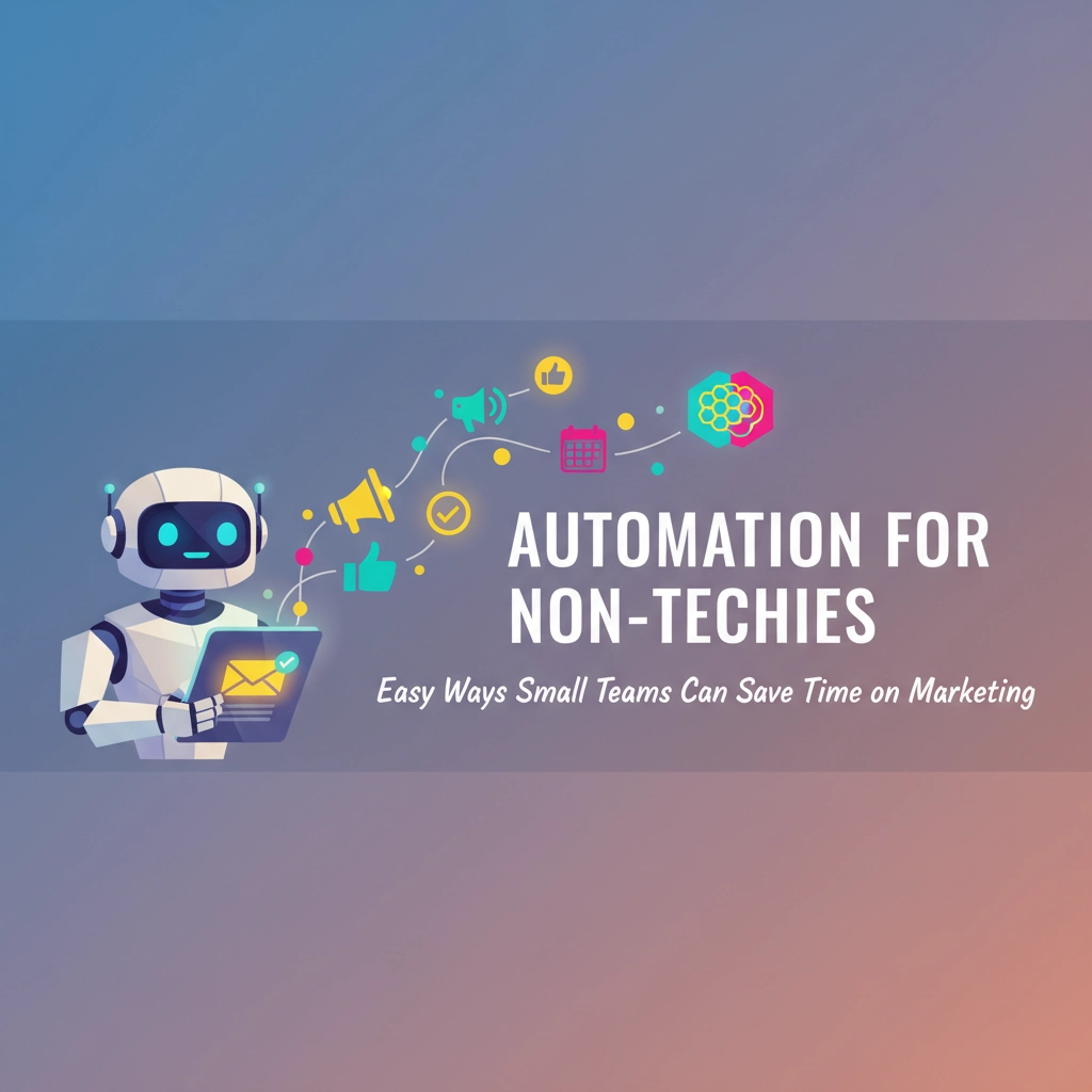 Automation for Non-Techies: Easy Ways Small Teams Can Save Time on Marketing