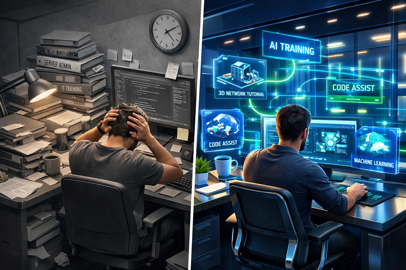 AI-powered ServiceNow training vs traditional methods comparison for continuous capability development