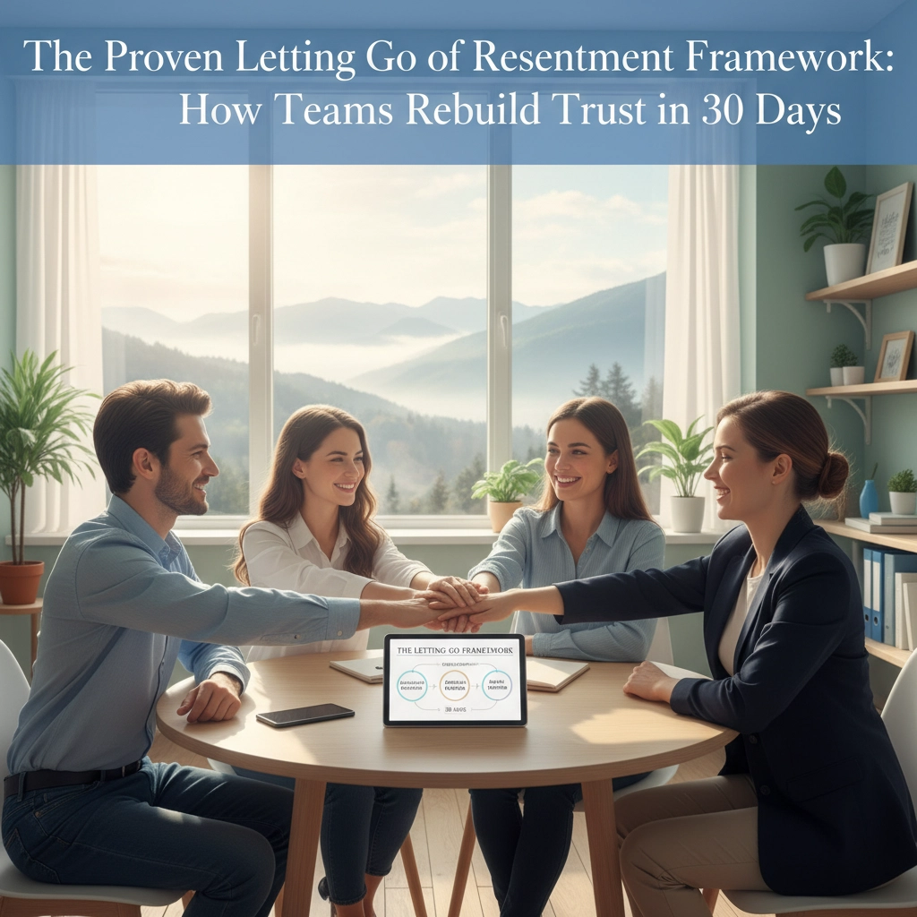 The Proven Letting Go of Resentment Framework: How Teams Rebuild Trust in 30 Days