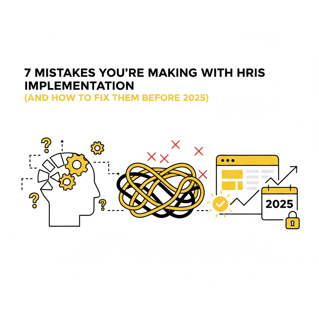 7 Mistakes You're Making with HRIS Implementation (and How to Fix Them Before 2025)