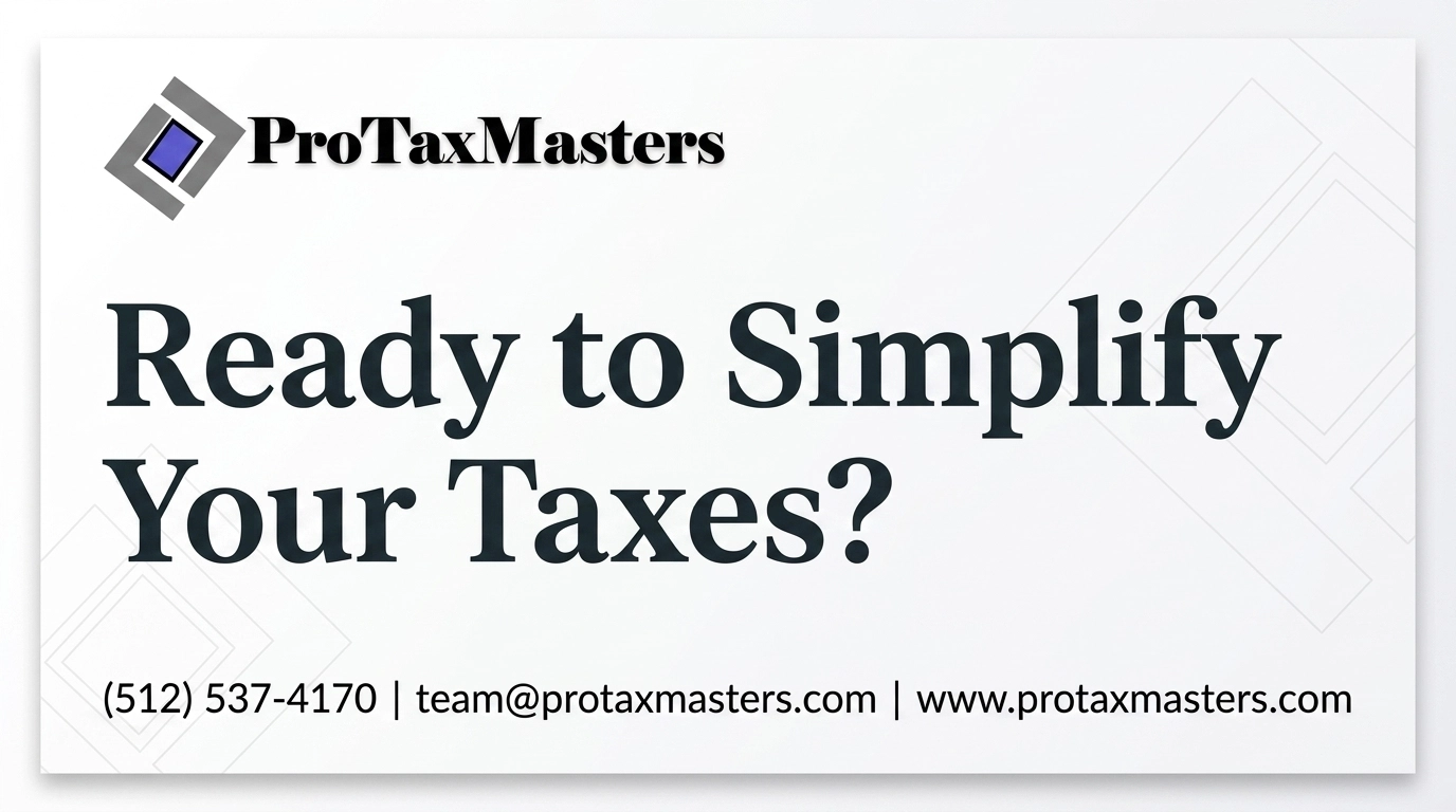 Ready to Simplify Your Taxes Contact Banner
