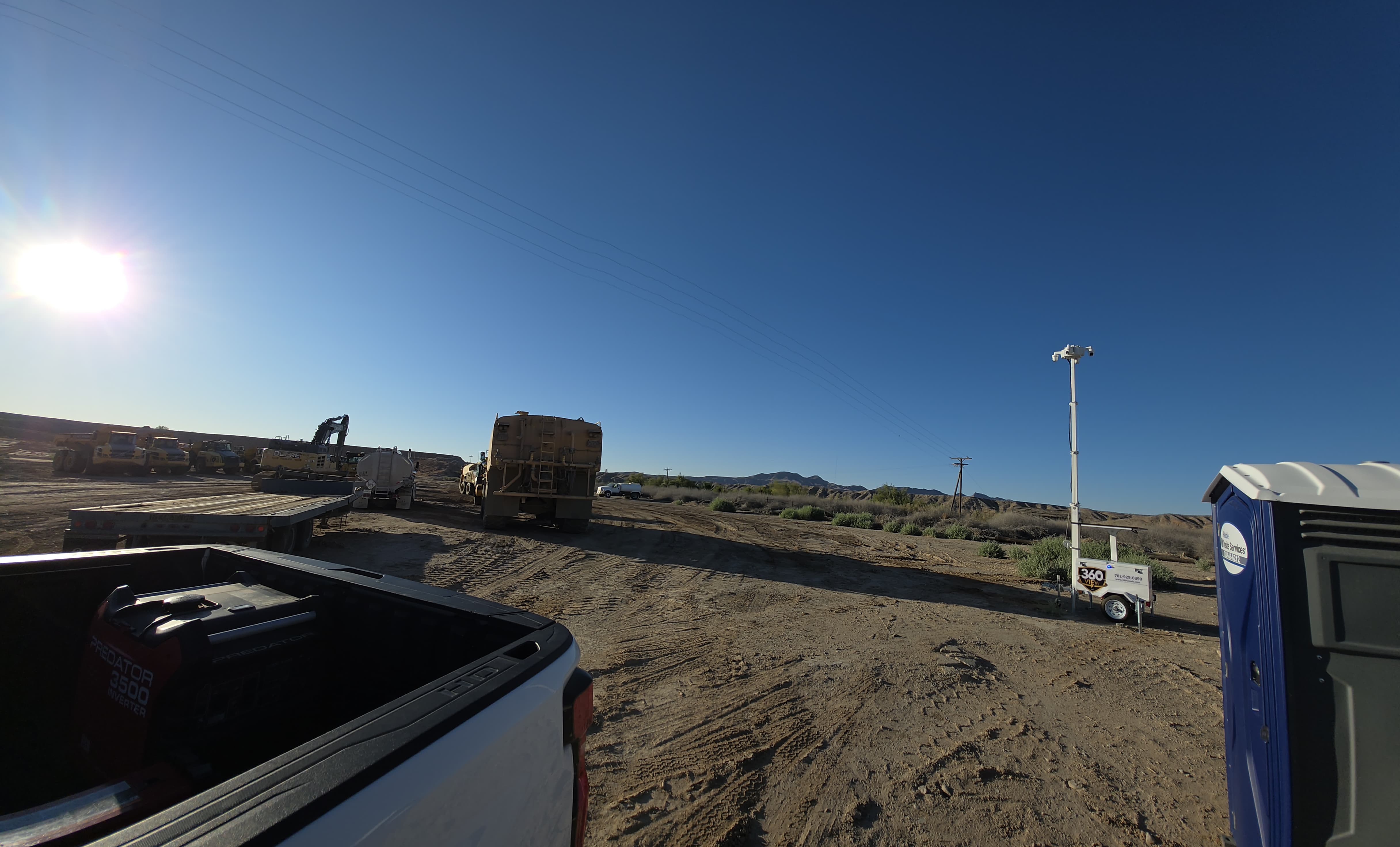 360 View LLC solar-powered mobile surveillance unit