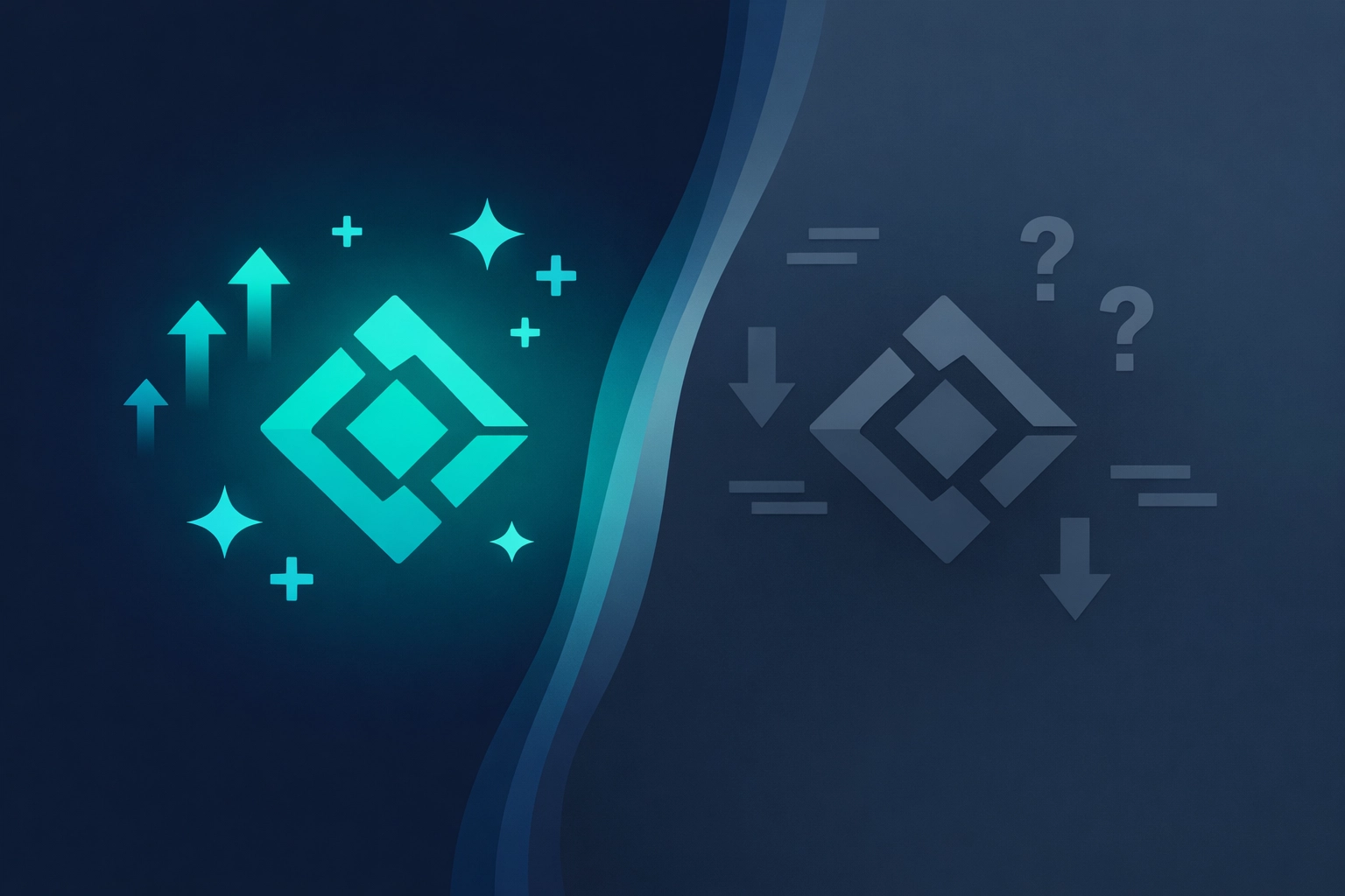 Visual comparison of positive versus negative AI brand perception showing sentiment shift over time