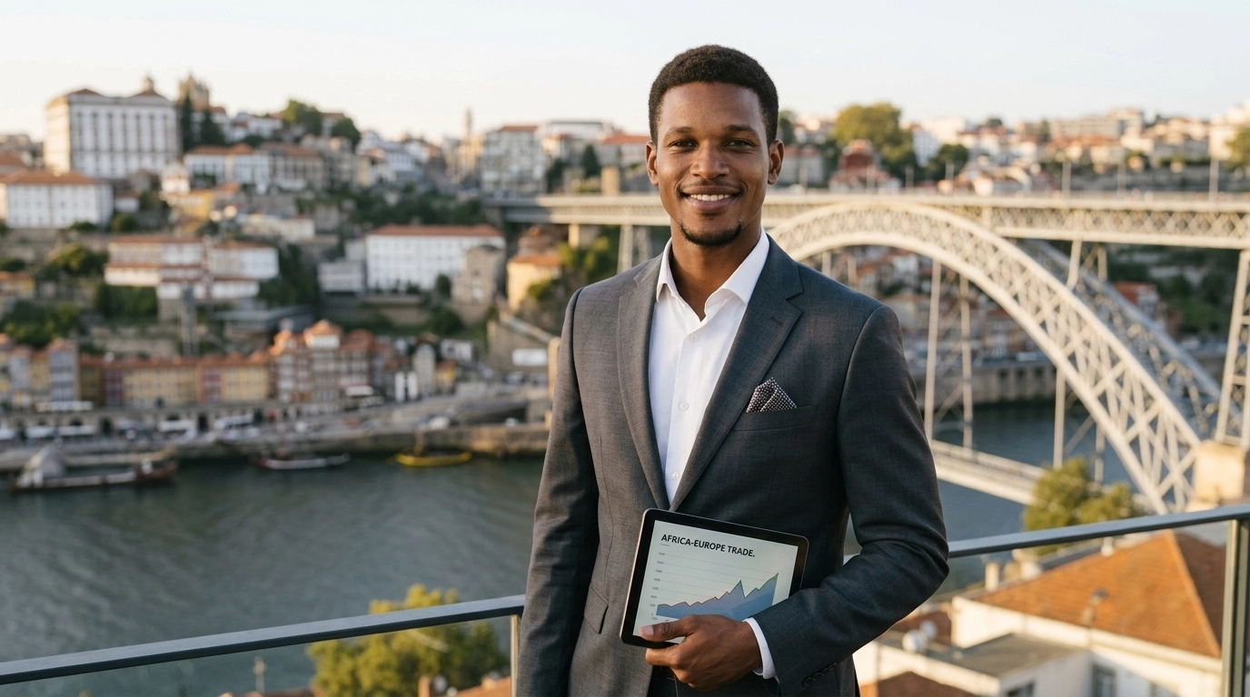 Empresário cabo-verdiano de sucesso no Porto, Portugal