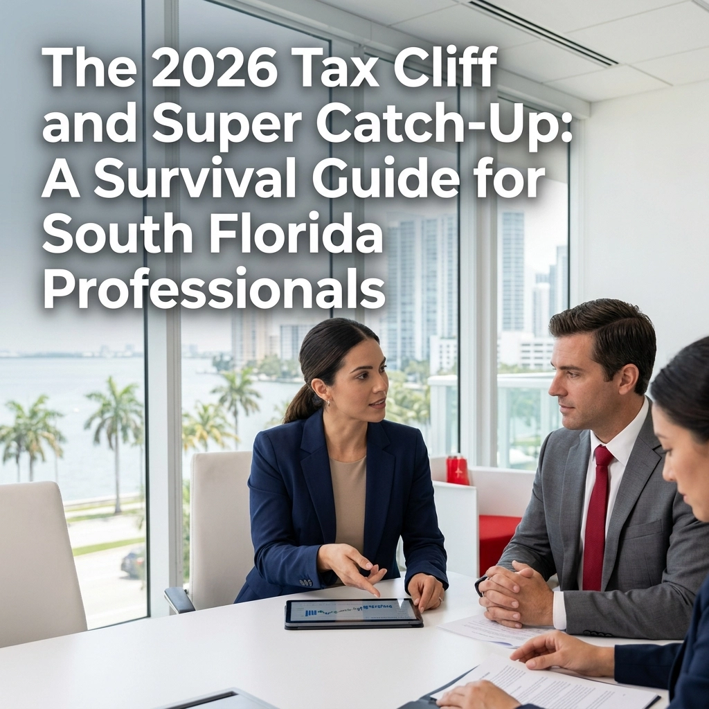[HERO] The 2026 Tax Cliff and Super Catch-Up: A Survival Guide for South Florida Professionals