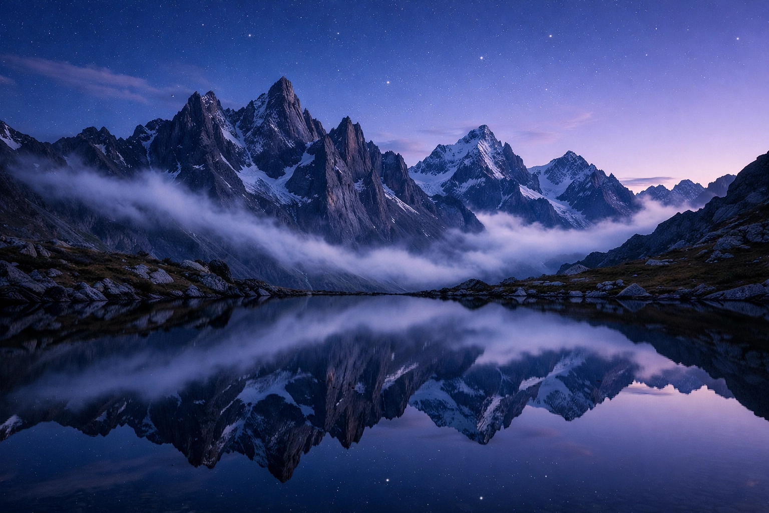 Breathtaking blue hour landscape showing the power of advanced exposure and photography tutorials.