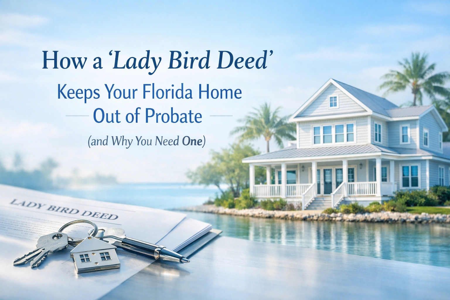 [HERO] How a ‘Lady Bird Deed’ Keeps Your Florida Home Out of Probate (and Why You Need One)