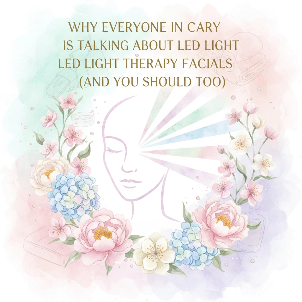 Why Everyone in Cary Is Talking About LED Light Therapy Facials (And You Should Too)