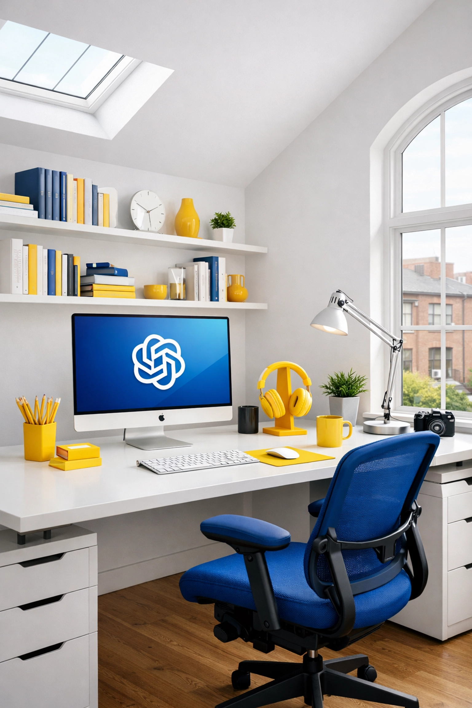 Professional office cleaning Cambridge in a modern startup loft with organized and dusted workspaces.
